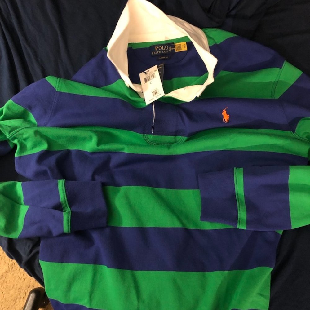 Men's Polo Ralph Lauren Longsleeve Rugby Shirt